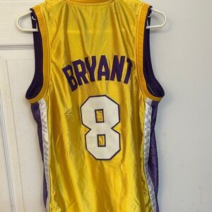 NBA Lakers Yellow and Purple Jersey